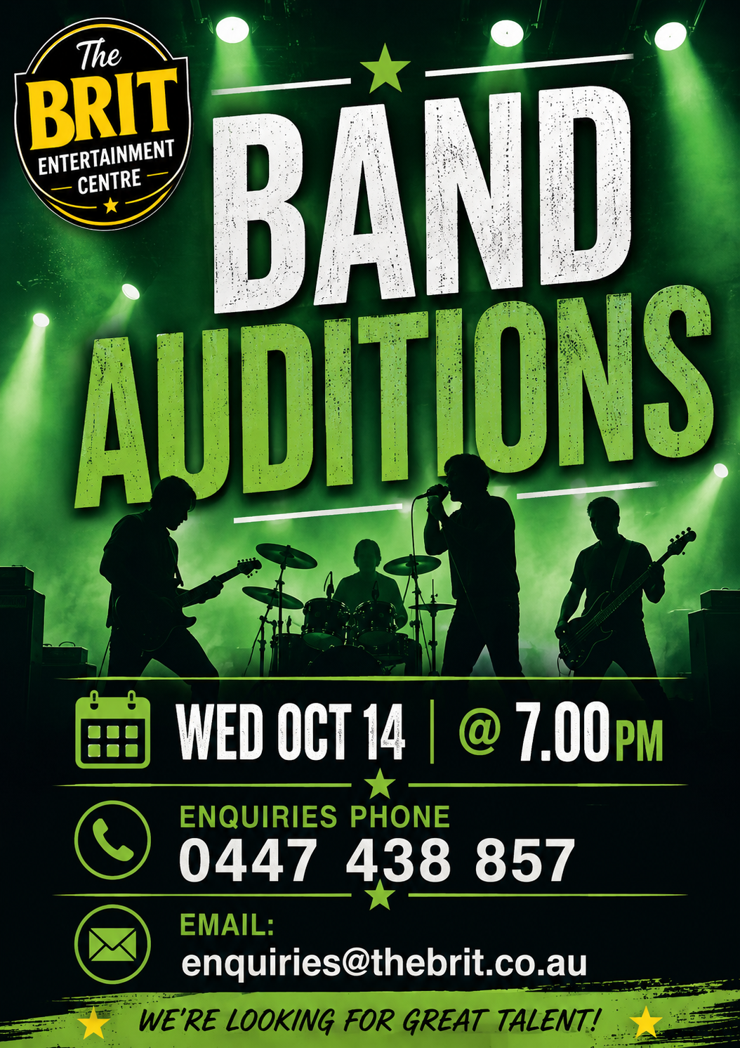 Band Auditions