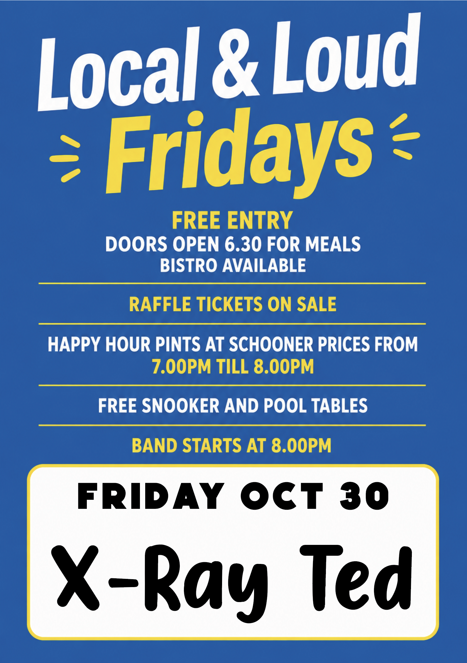 Friday Local & Loud